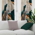 Zasłona półzaciemniająca tropikalne liście 140x270, na taśmie   - 6151
