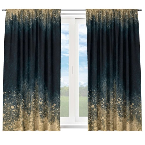 Zasłona półzaciemniająca glamour 140x160, na taśmie - 6496