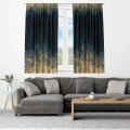 Zasłona półzaciemniająca glamour 140x160, na taśmie - 6498