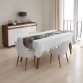 Bieżnik w  tropikalne liście 40x120 - 6586