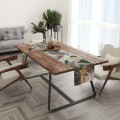 Bieżnik w  tropikalne liście 40x120 - 6587