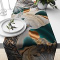 Bieżnik w  tropikalne liście 40x120 - 6588