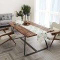 Bieżnik z motywem delikatnych liści 40x180 - 6739