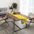 Bieżnik żółty z motywem wielkanocnym 40x180 - 7269