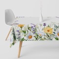 Obrus plamoodporny z motywem kwiatowym 140x220 - 7530