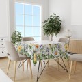 Obrus plamoodporny z motywem kwiatowym 140x220 - 7532