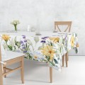 Obrus plamoodporny z motywem kwiatowym 140x220 - 7533