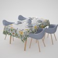 Obrus plamoodporny z motywem kwiatowym 140x220 - 7535