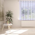 Firana gotowa biała woal  400x150  przelotki     - 7844