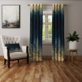 Zasłona półzaciemniająca glamour 140x250, przelotki - 7972