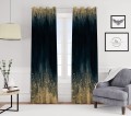 Zasłona półzaciemniająca glamour 140x250, przelotki - 7975