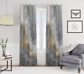 Zasłona półzaciemniająca glamour 140x250, przelotki  - 7991