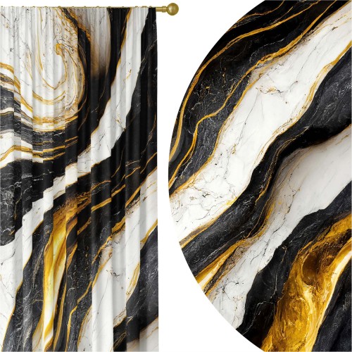 Zasłona półzaciemniająca glamour 140x250 na taśmie     - 8293