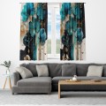 Zasłona półzaciemniająca glamour 140x160, na taśmie  - 9666