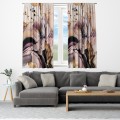 Zasłona półzaciemniająca glamour 140x160, na taśmie   - 9688