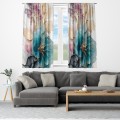 Zasłona półzaciemniająca glamour 140x160, na taśmie    - 9710