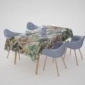 Obrus plamoodporny tropikalne liście 140x220 - 9829